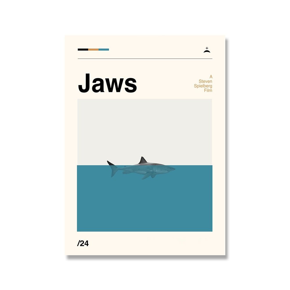 Stornfield | Iconic Retro Movie Poster Canvas Print