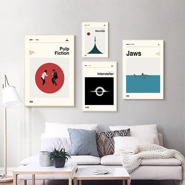 Stornfield | Iconic Retro Movie Poster Canvas Print