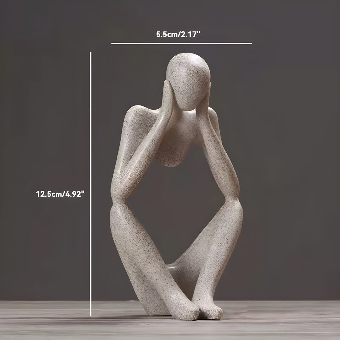 Stornfield | Abstract Thinker Sculpture Home Decor