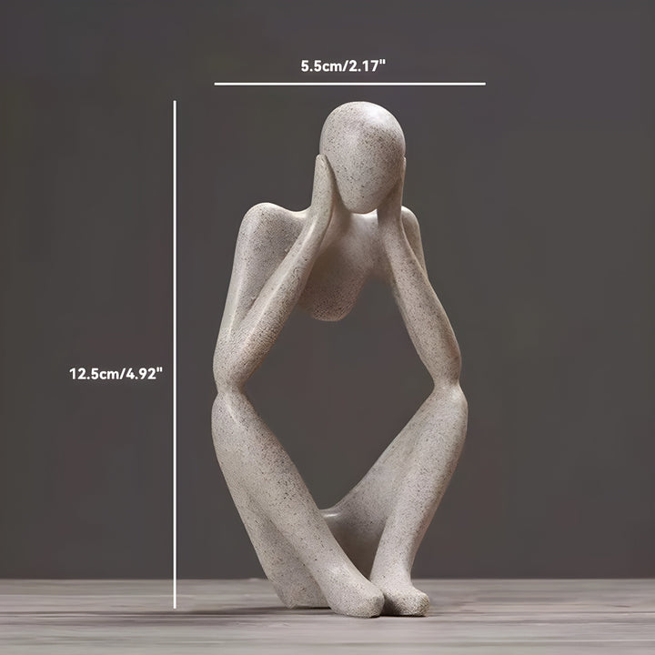 Stornfield | Abstract Thinker Sculpture Home Decor