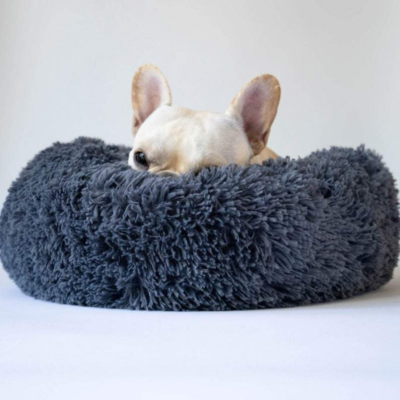 Stornfield | Donut Lit pour Chien en Peluche Calmant pour Chiens Petit à Grand
