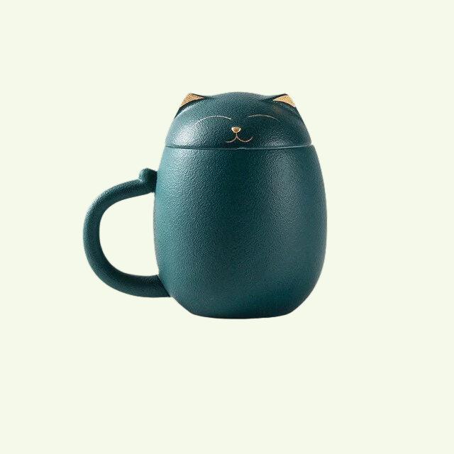 Stornfield | Cat Mug with Lid