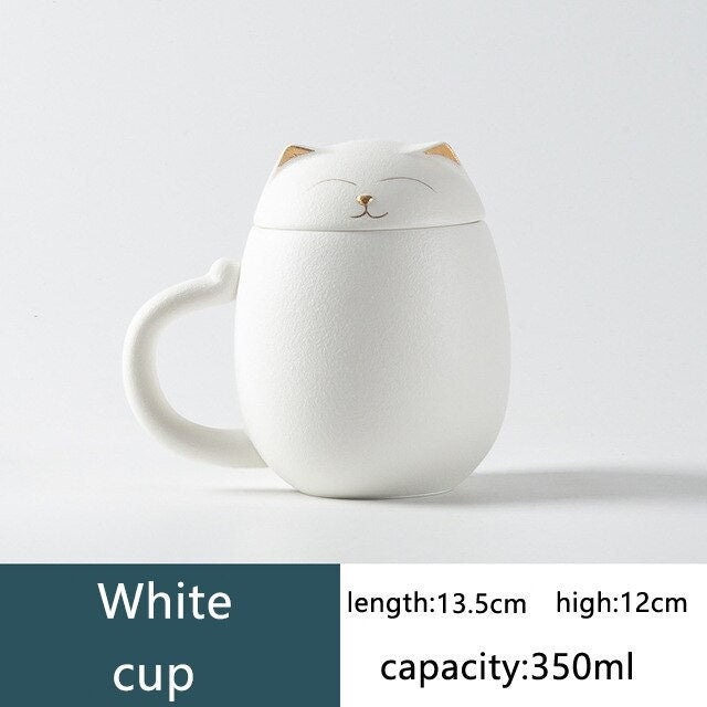 Stornfield | Cat Mug with Lid