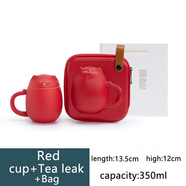 Stornfield | Cat Mug with Lid