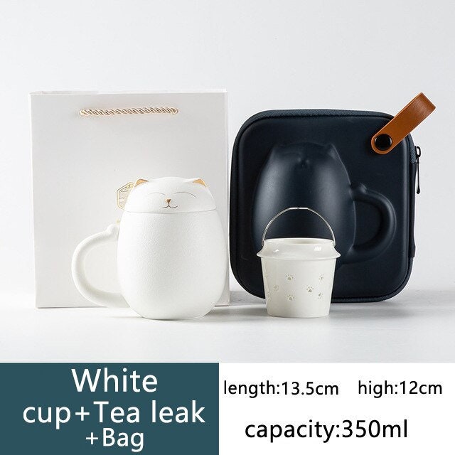 Stornfield | Cat Mug with Lid