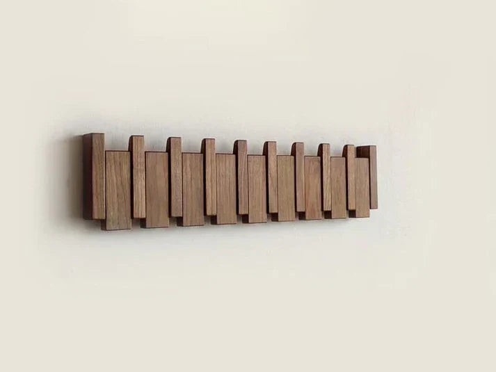 Wooden Piano-Style Coat Rack - Melodia | Stornfield