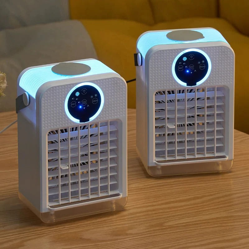 Mini Portable Air Conditioner with Touchscreen and Mist Cooling | Stornfield