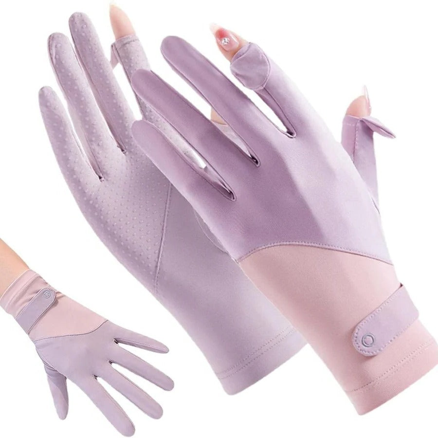 Stornfield | Womens Breathable UV Sun Protection Driving Gloves
