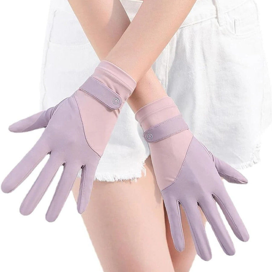 Stornfield | Womens Breathable UV Sun Protection Driving Gloves