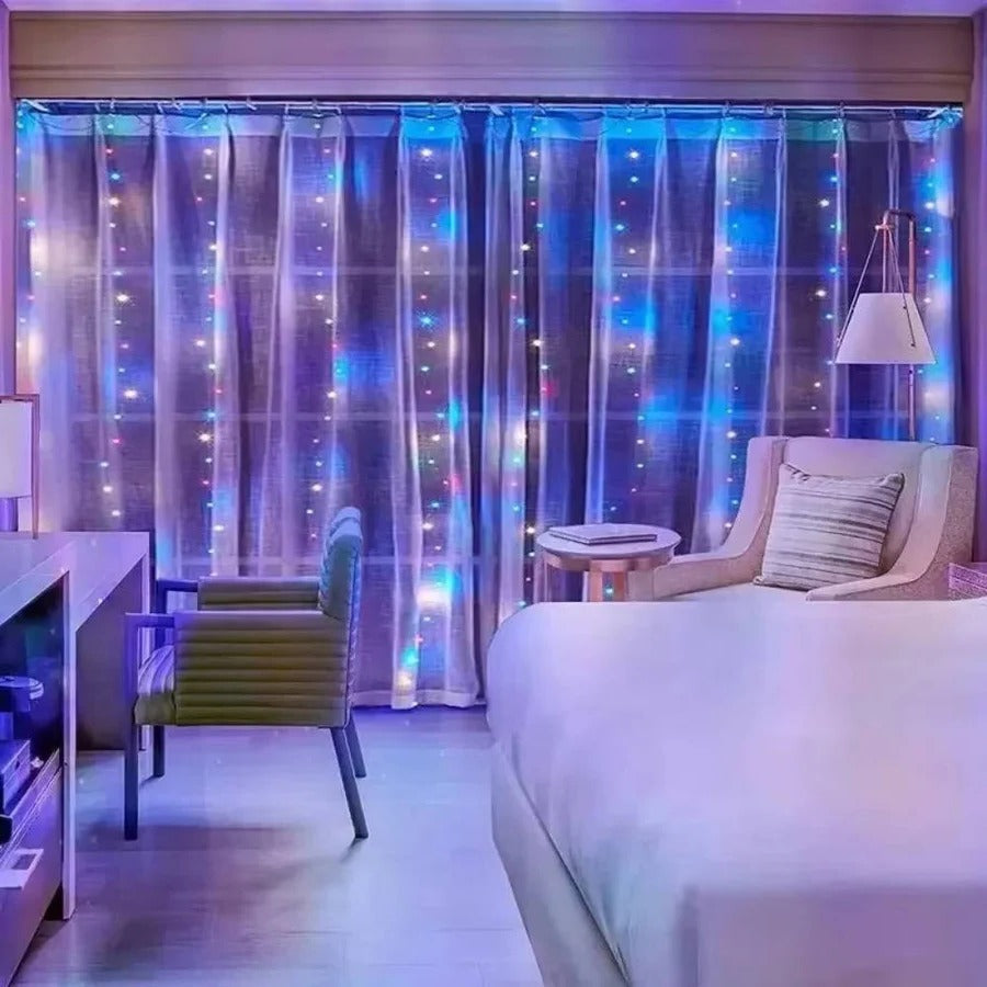 Stornfield | Curtain LED Lights with Remote, USB Powered