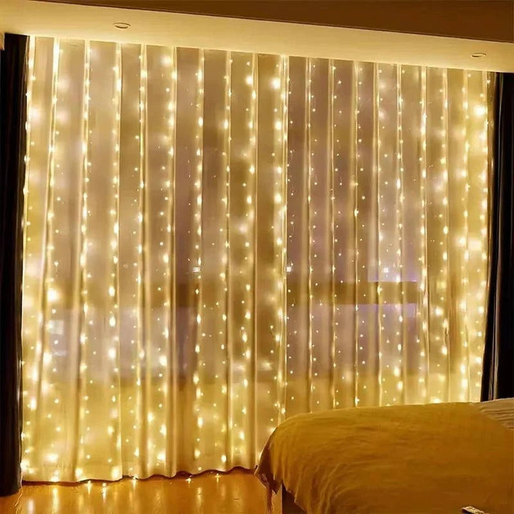 Stornfield | Curtain LED Lights with Remote, USB Powered
