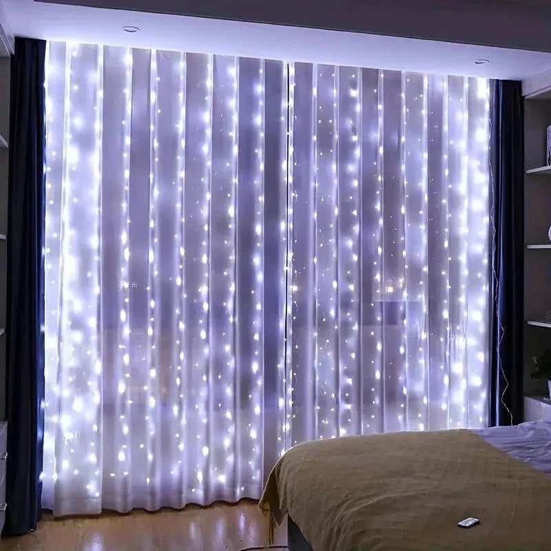 Stornfield | Curtain LED Lights with Remote, USB Powered