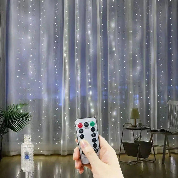 Stornfield | Curtain LED Lights with Remote, USB Powered