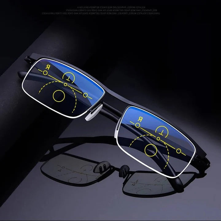 Stornfield | Smart Progressive Reading Glasses with Blue Light & UV Protection