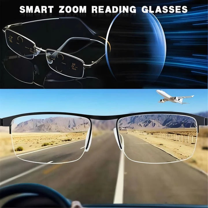 Stornfield | Smart Progressive Reading Glasses with Blue Light & UV Protection
