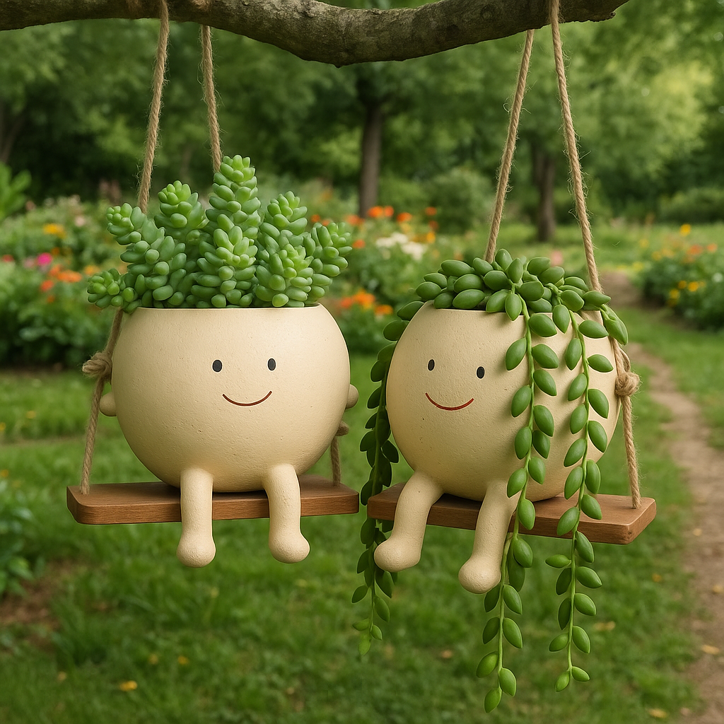 Happy Buddy Hanging Plant Pot | Stornfield