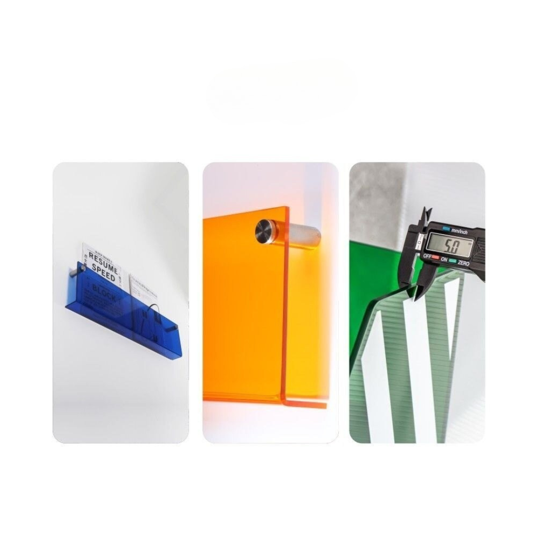 Stornfield | Wall Shelf Clear Acrylic Magazine Holder
