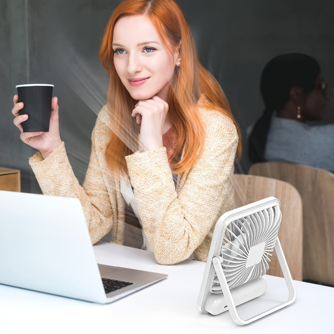 Portable USB Rechargeable Table Cooling Fan | Stornfield