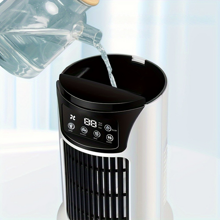 Portable Air Cooler Humidifier Fan USB White | Stornfield