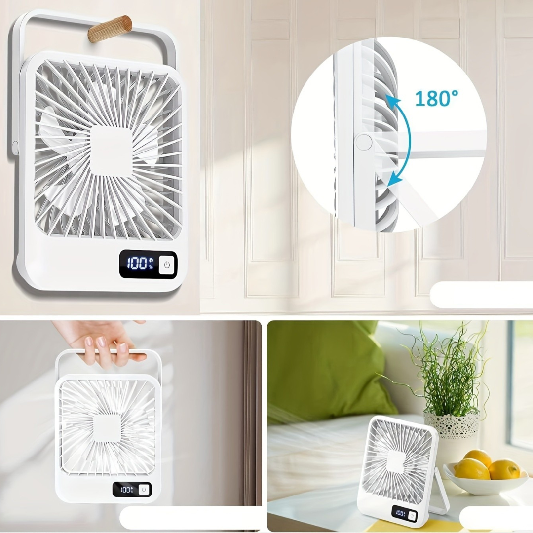 Portable USB Rechargeable Table Cooling Fan | Stornfield