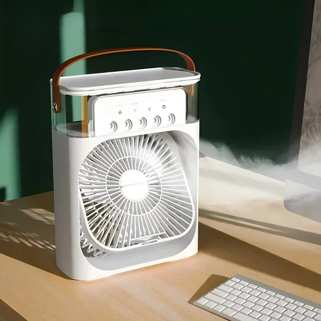 Air Cooler Fan with Night Light Feature | Stornfield