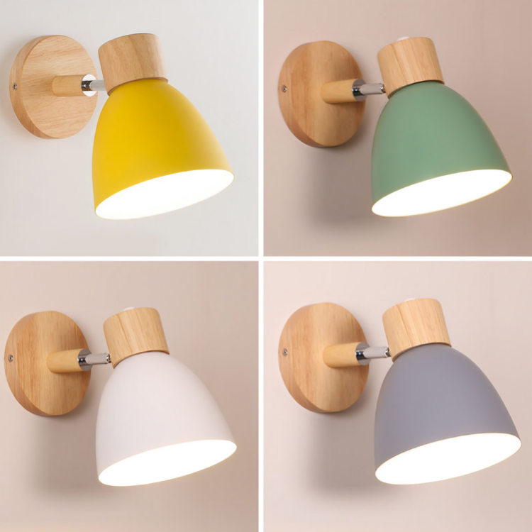 Minimalist Scandinavian Wall Lamp – Nordic Design for Bedroom and Living Room | LED Lighting | Stornfield