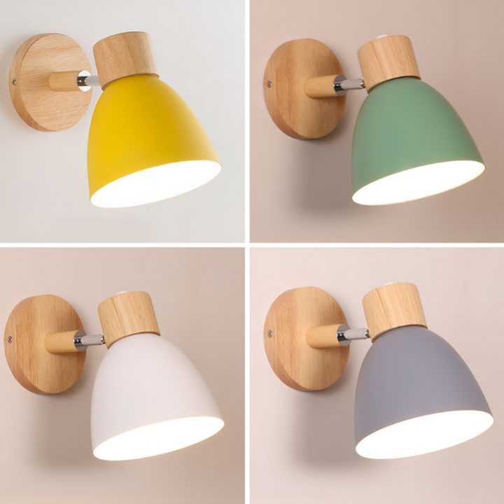 Minimalist Scandinavian Wall Lamp – Nordic Design for Bedroom and Living Room | LED Lighting | Stornfield