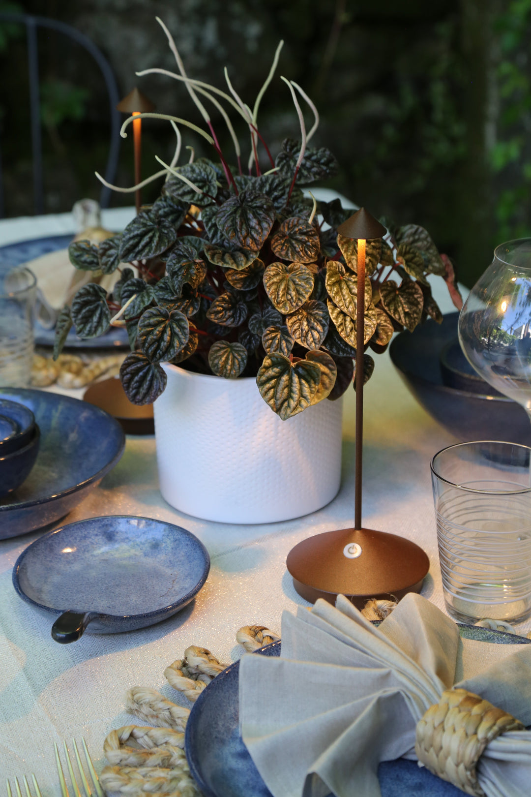 Portable LED table lamp Lumora – Dimmable, Weatherproof & Stylish | Stornfield