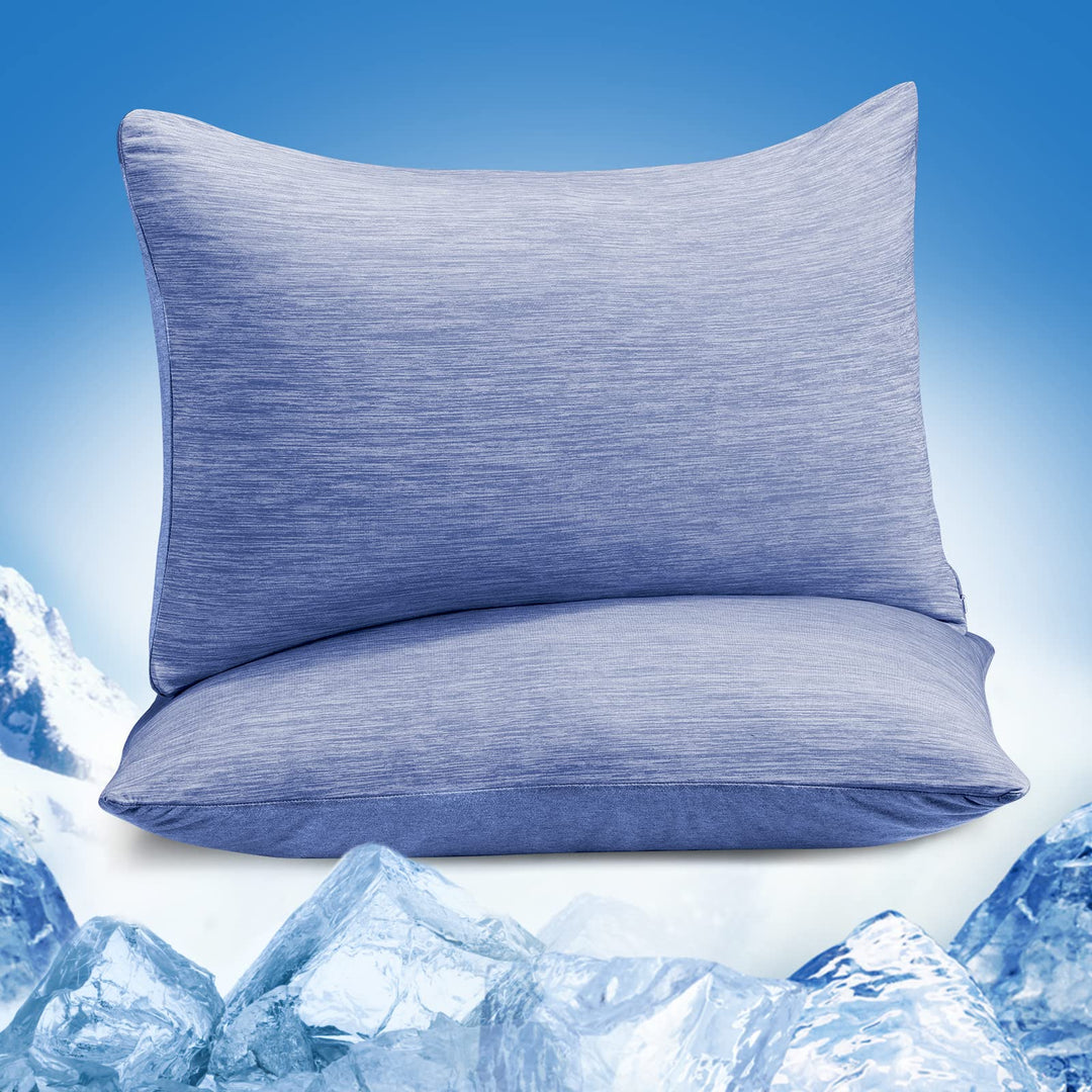 Revolutionary Blue Cooling Pillowcases Set of 2 –  Pro Q-Max 0.4 | Stornfield
