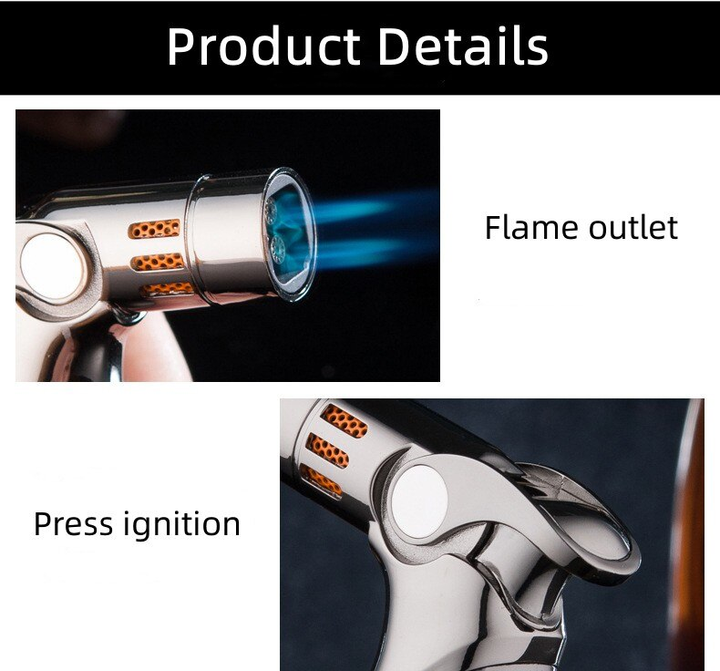 Space Rocket Metal Windproof Turbo Lighter | Stornfield