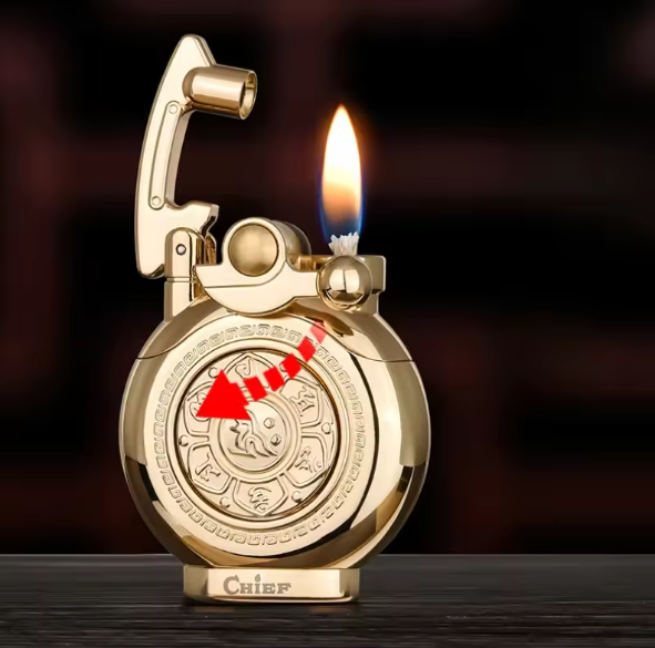 Mechanical Flip Top Kerosene Windproof Lighter | Stornfield