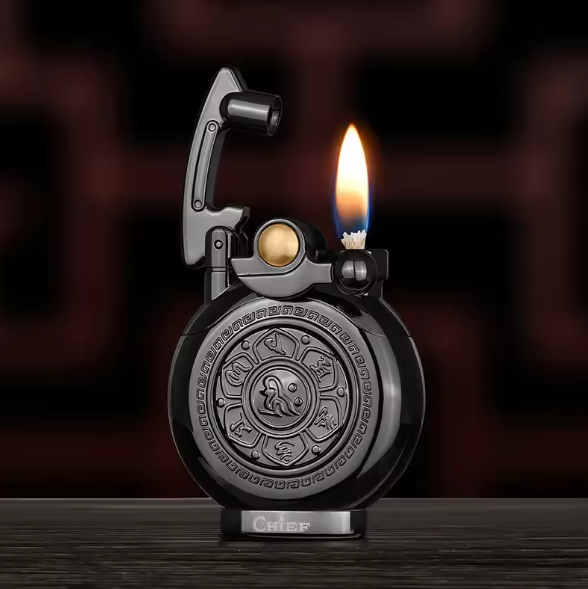 Mechanical Flip Top Kerosene Windproof Lighter | Stornfield
