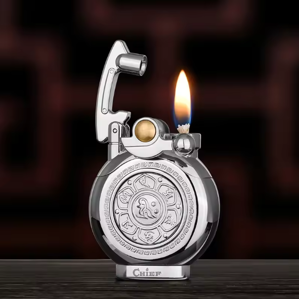 Mechanical Flip Top Kerosene Windproof Lighter | Stornfield