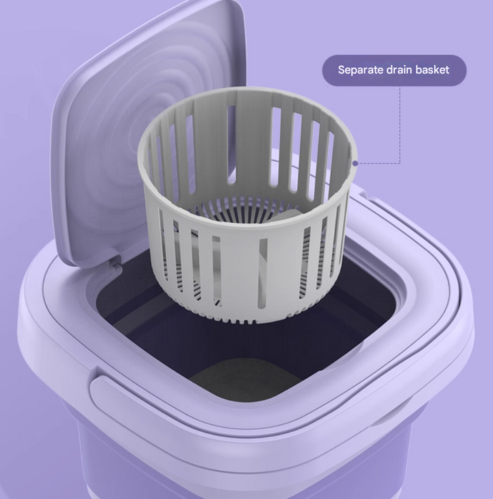 Travel Friendly Portable Foldable Automatic Washing Machine | Stornfield