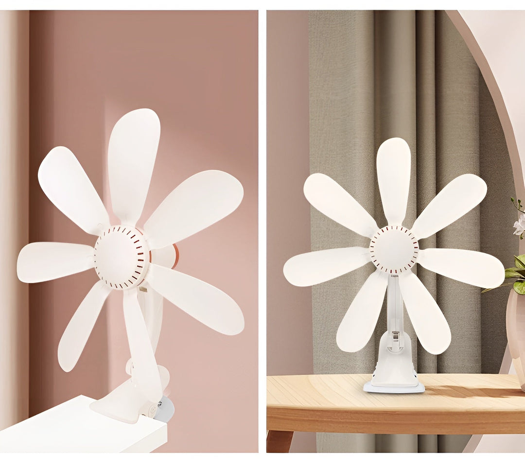 Portable Clip-On Desk & Bedside Fan | Stornfield