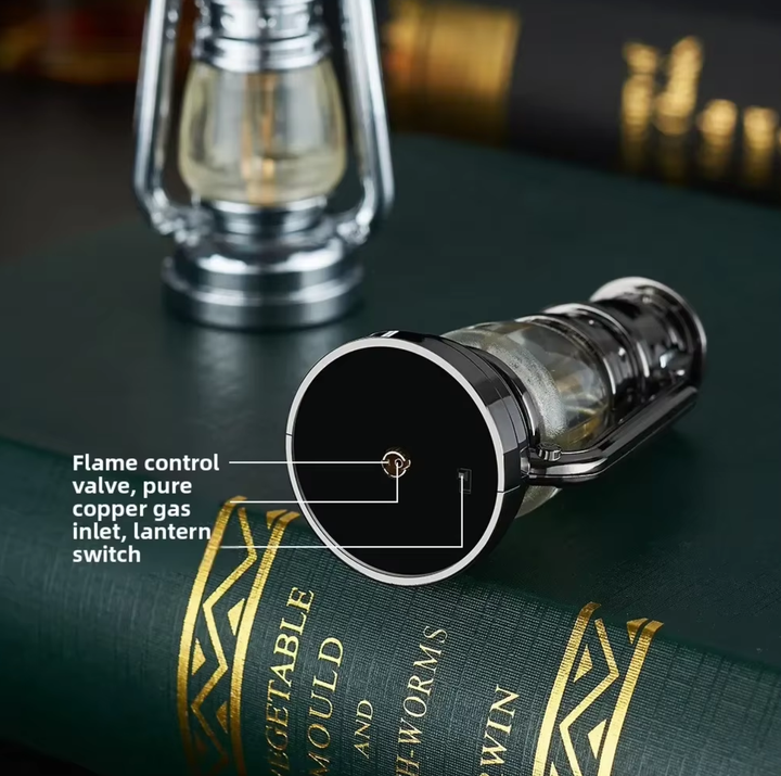 Mini Retro Flame Lantern Torch Lighter | Stornfield