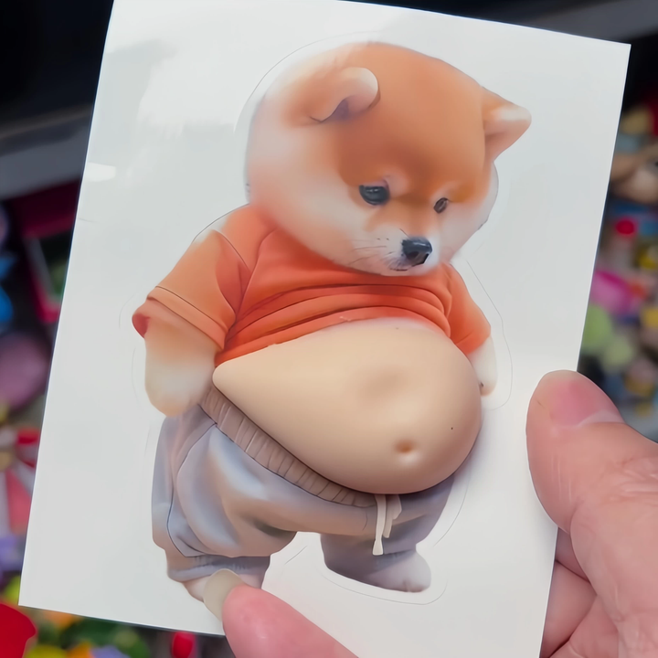 Chubby Shiba Silicone Sticker Protector | Stornfield
