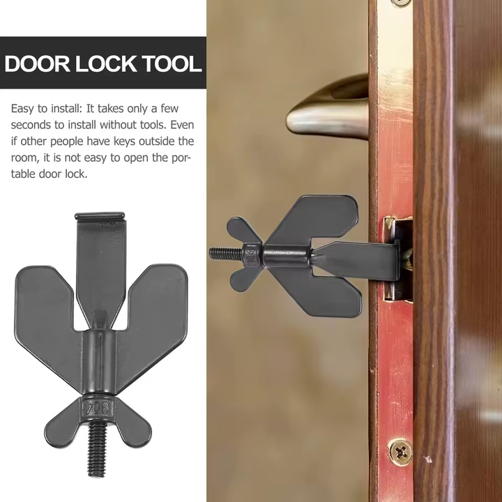 Portable Travel Security Door Stopper Lock | Stornfield