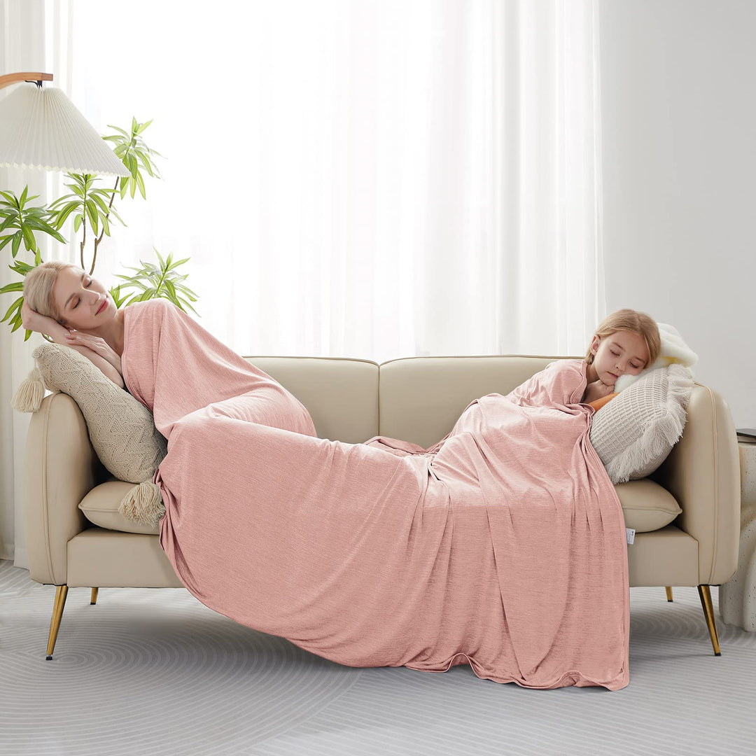 Light Pink Cooling Blanket –  3.0, Q-Max>0.5, Multi-Size Options | Stornfield