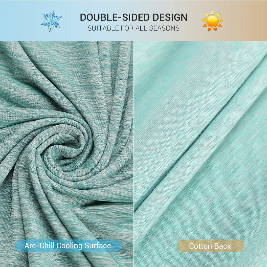 Revolutionary Green Cooling Pillowcases Set of 2 –  Pro Q-Max 0.4 | Stornfield