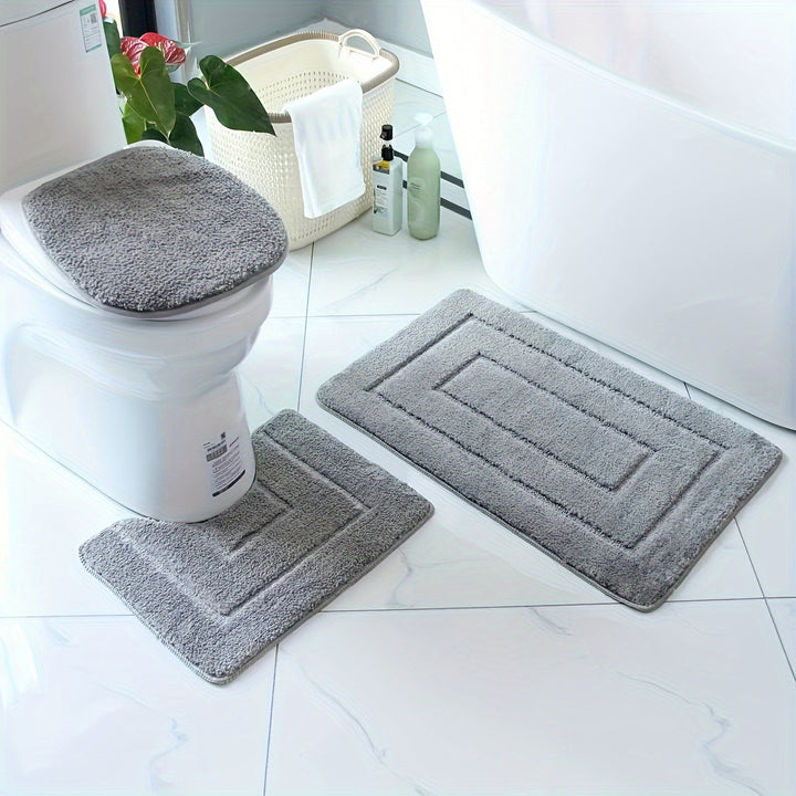 SoftStep Luxe Bath Mat Set – Non-slip, Quick-drying and Washable | Stornfield