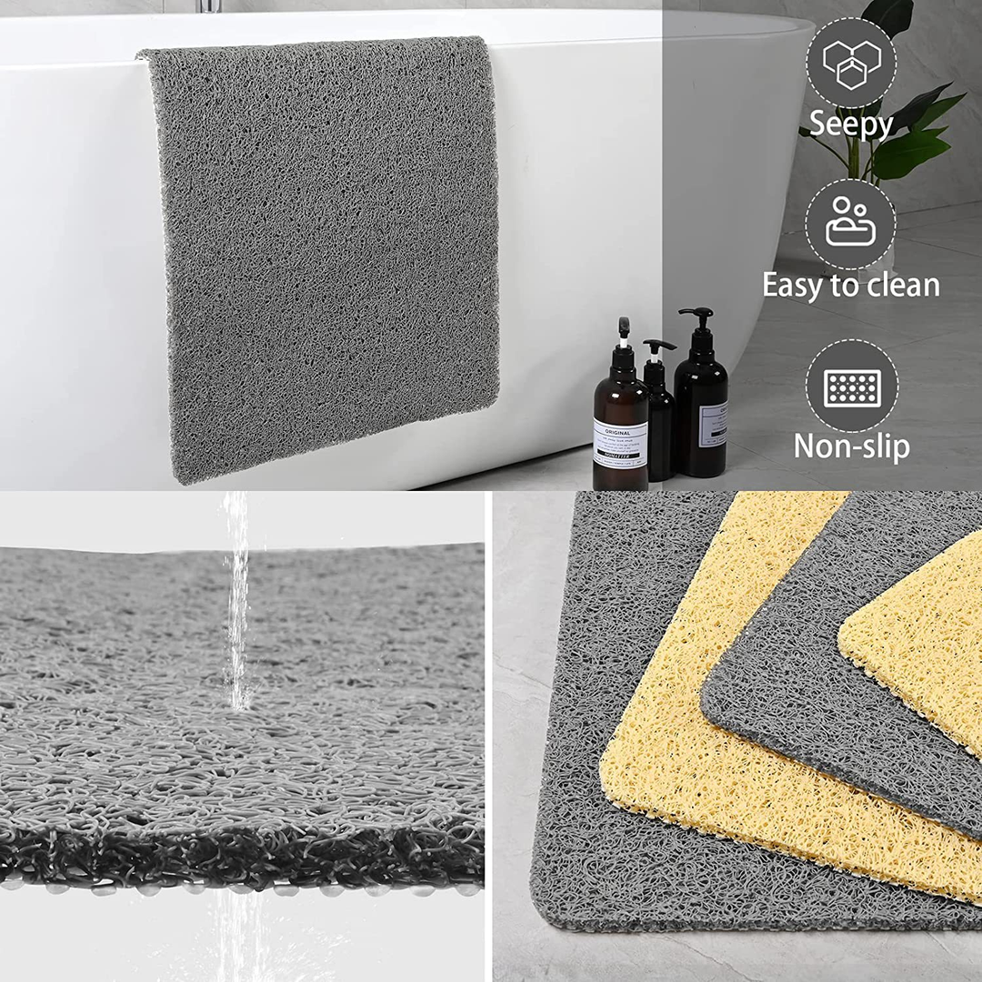 Stornfield | Shower Mat Non Slip Anti Mold Quick Drying