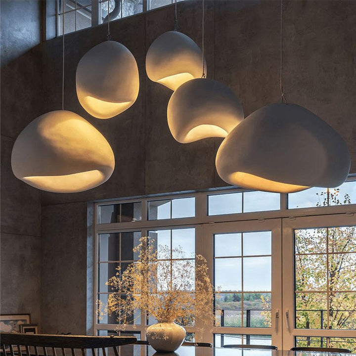Stornfield | ZenGlow Wabi Sabi Pendant Light | Minimalist Design | Elegant Pendant Light for Living Room & Dining Room