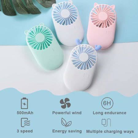 Mini Rechargeable Fan USB | Stornfield