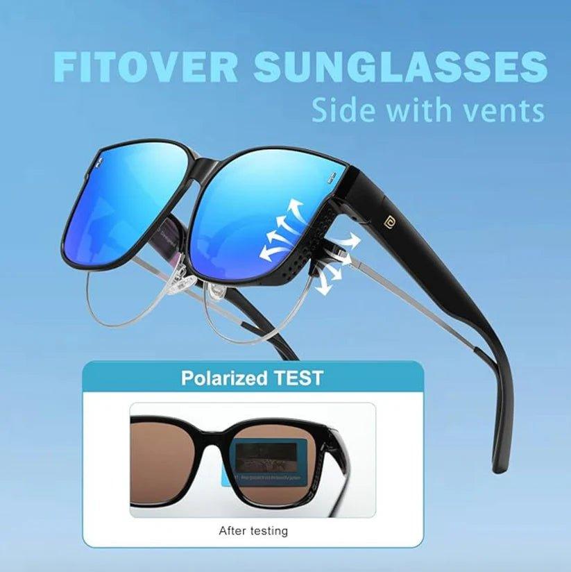 OverShades fit on regular glasses | Stornfield