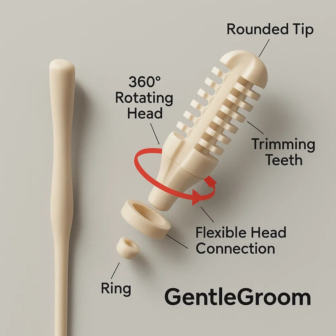 Stornfield | Compact Nose Hair Trimmer with 360° Rotating Head – Precise Grooming for Men and Women