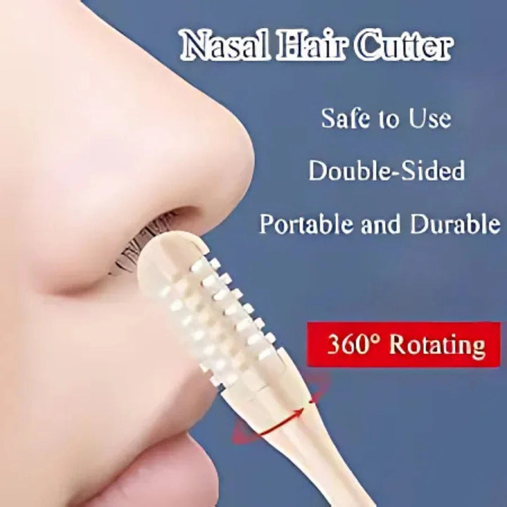 Stornfield | Compact Nose Hair Trimmer with 360° Rotating Head – Precise Grooming for Men and Women