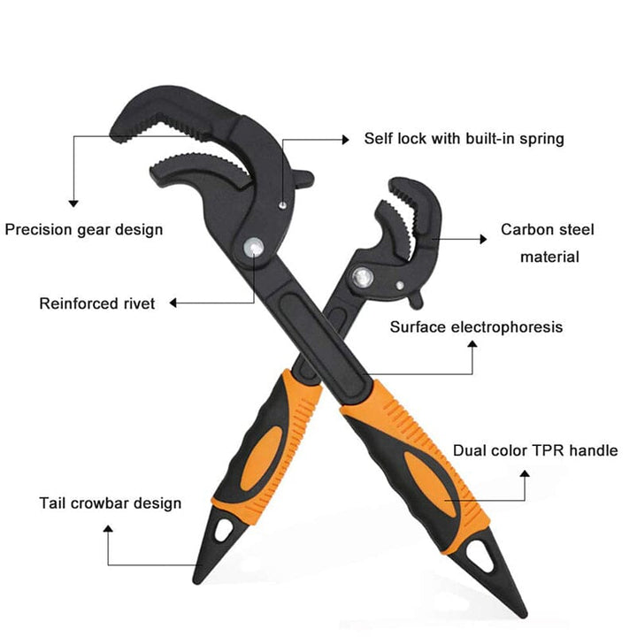 Universal Pipe Wrench | Stornfield