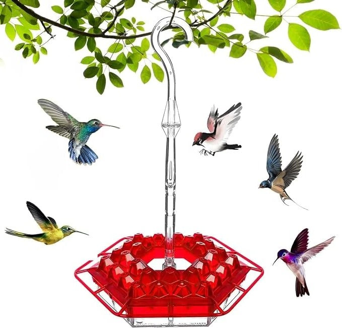 Stornfield | Ant Proof Hummingbird Feeder, Outdoor Hanging Perch