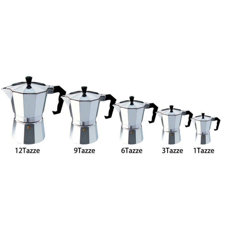 Stornfield | Classic Italian Stovetop Espresso Maker - Moka Pot 12-Cup